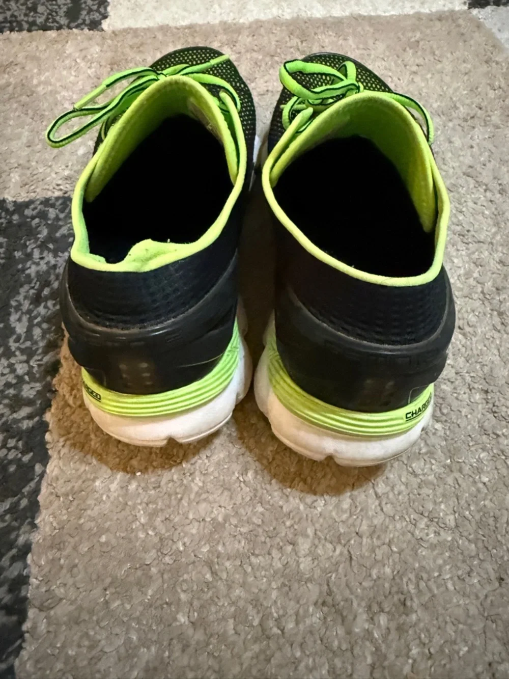 Men's Under Armour Speedform Gemini 2.1 running neon green Sneakers-13